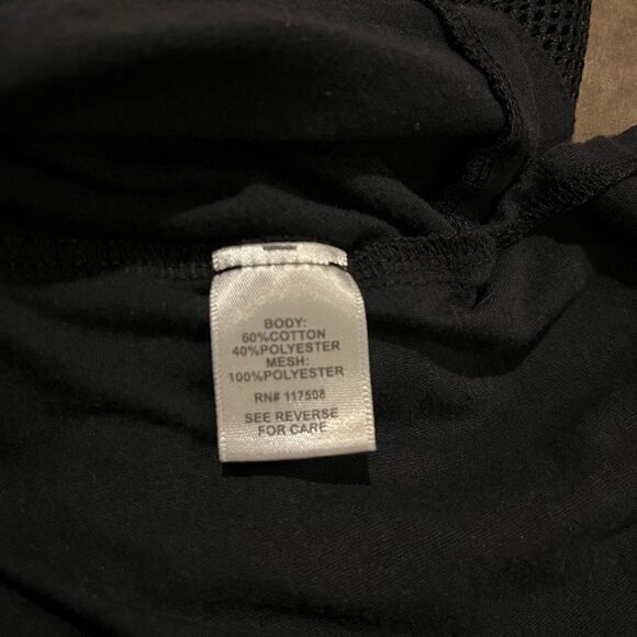 DC Comics Batman Black Mesh Football Jersey Shirt Junior’s Small - Picture 5 of 5